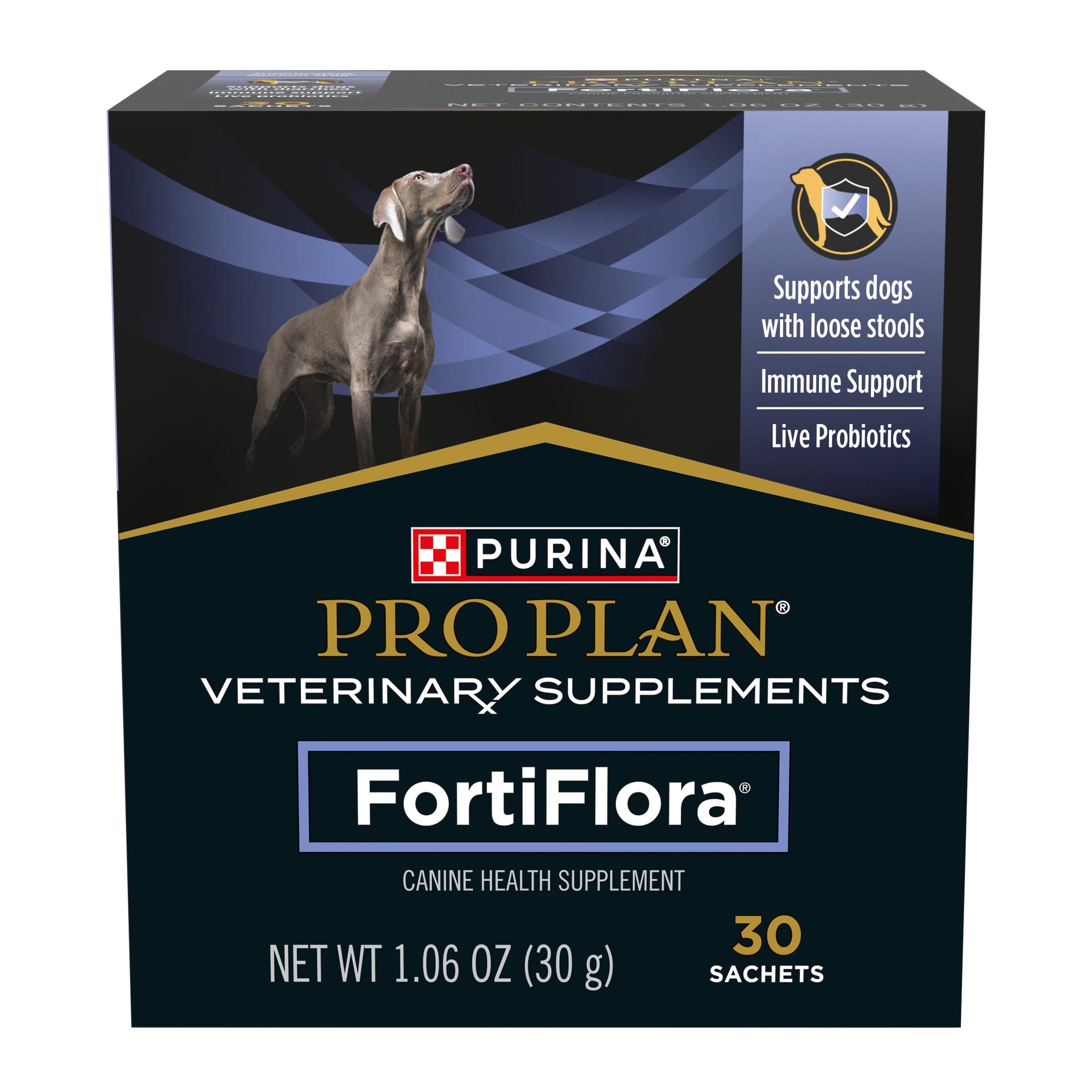 Pro Plan Vet Diet Dog Fortiflora 1g 30 Pack