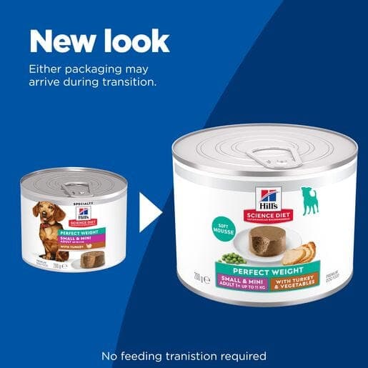 Hill's Science Diet Dog Perfect Weight Small & Mini Turkey 200g