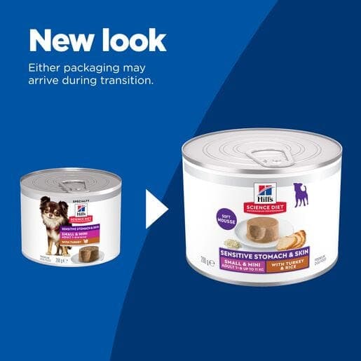 Hill's Science Diet Small & Mini Sensitive Stomach & Skin Wet Dog Food 200g