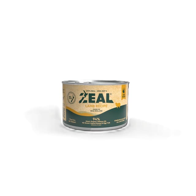 Zeal Lamb Recipe Wet Dog Food 170g