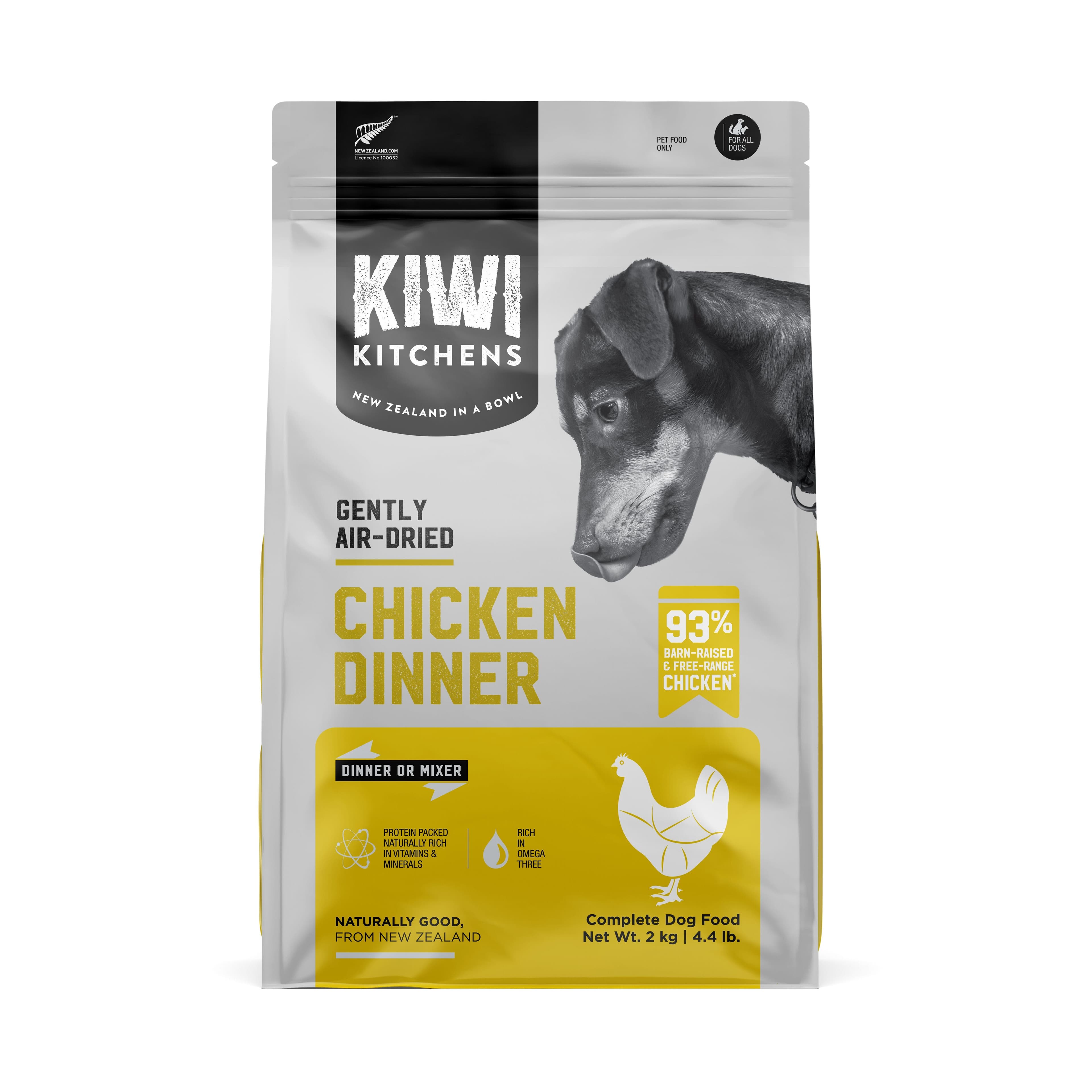 Kiwi Kitchens Air Dried Chicken Dog Food 2kg