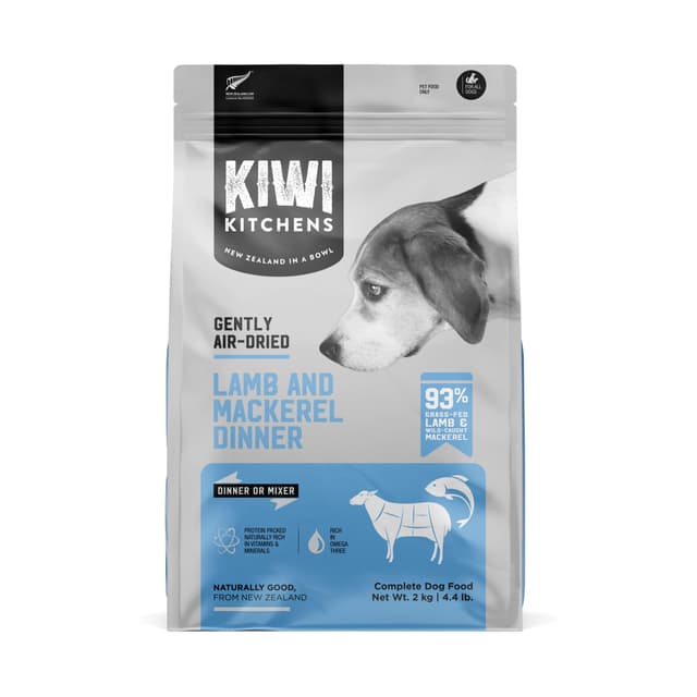 Kiwi Kitchens Air Dried Lamb & Mackerel Dog Food 2kg