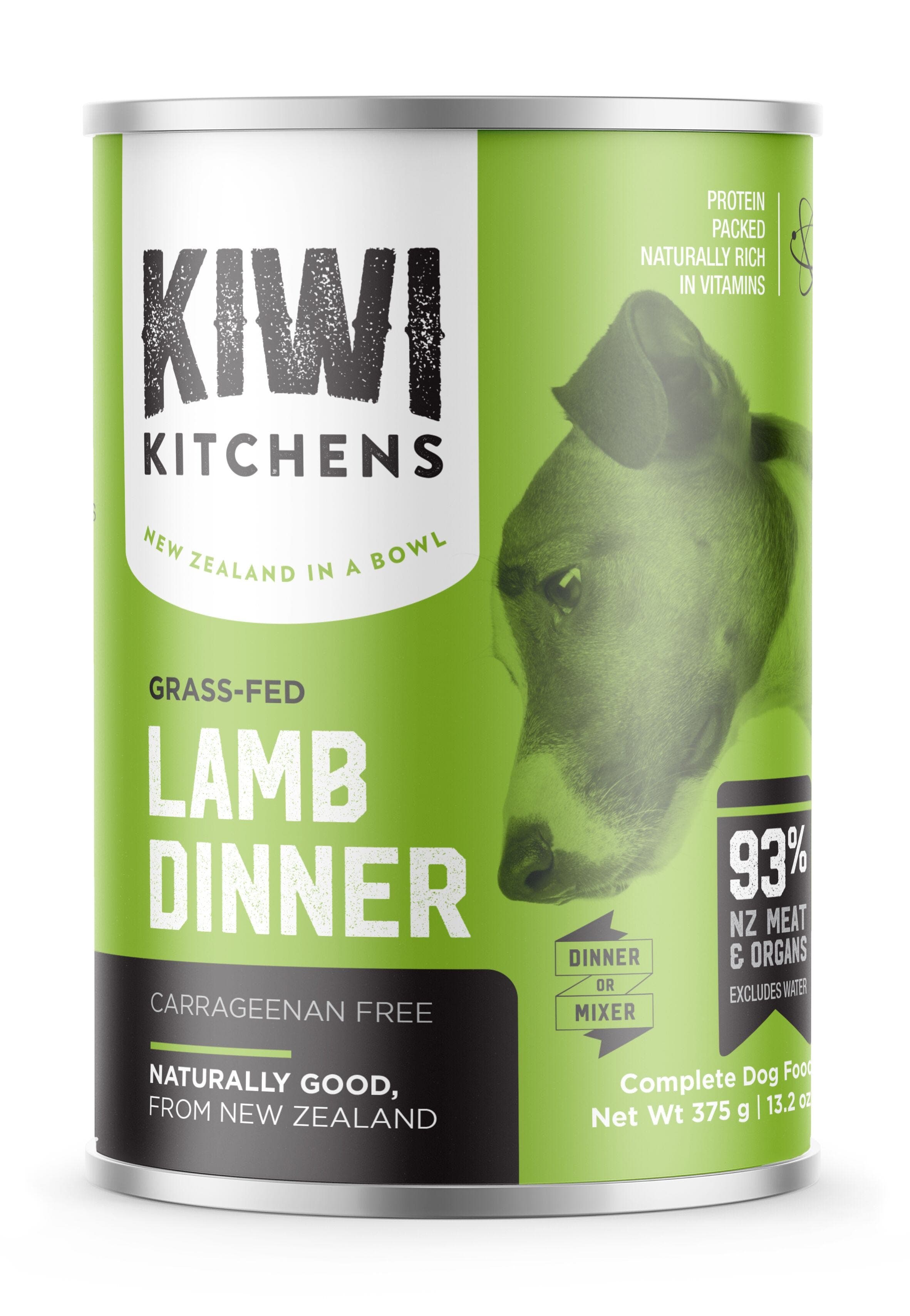 Kiwi Kitchens Lamb Wet Dog Food 375g