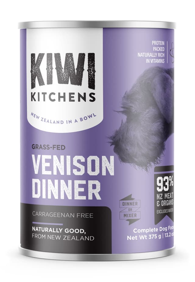 Kiwi Kitchens Venison Wet Dog Food 375g
