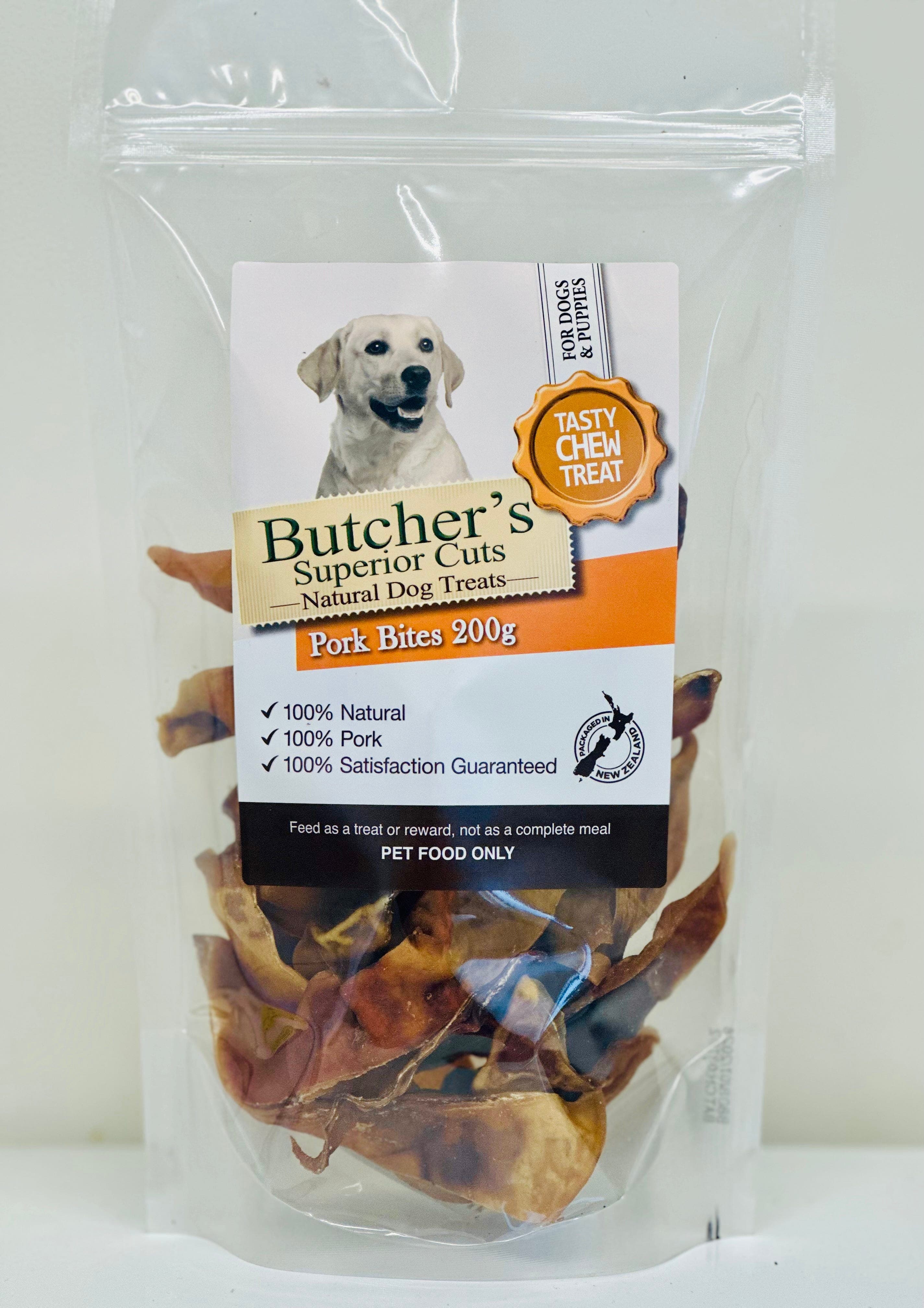 Butcher's Superior Cuts Pork Bites Dog Treats 200g