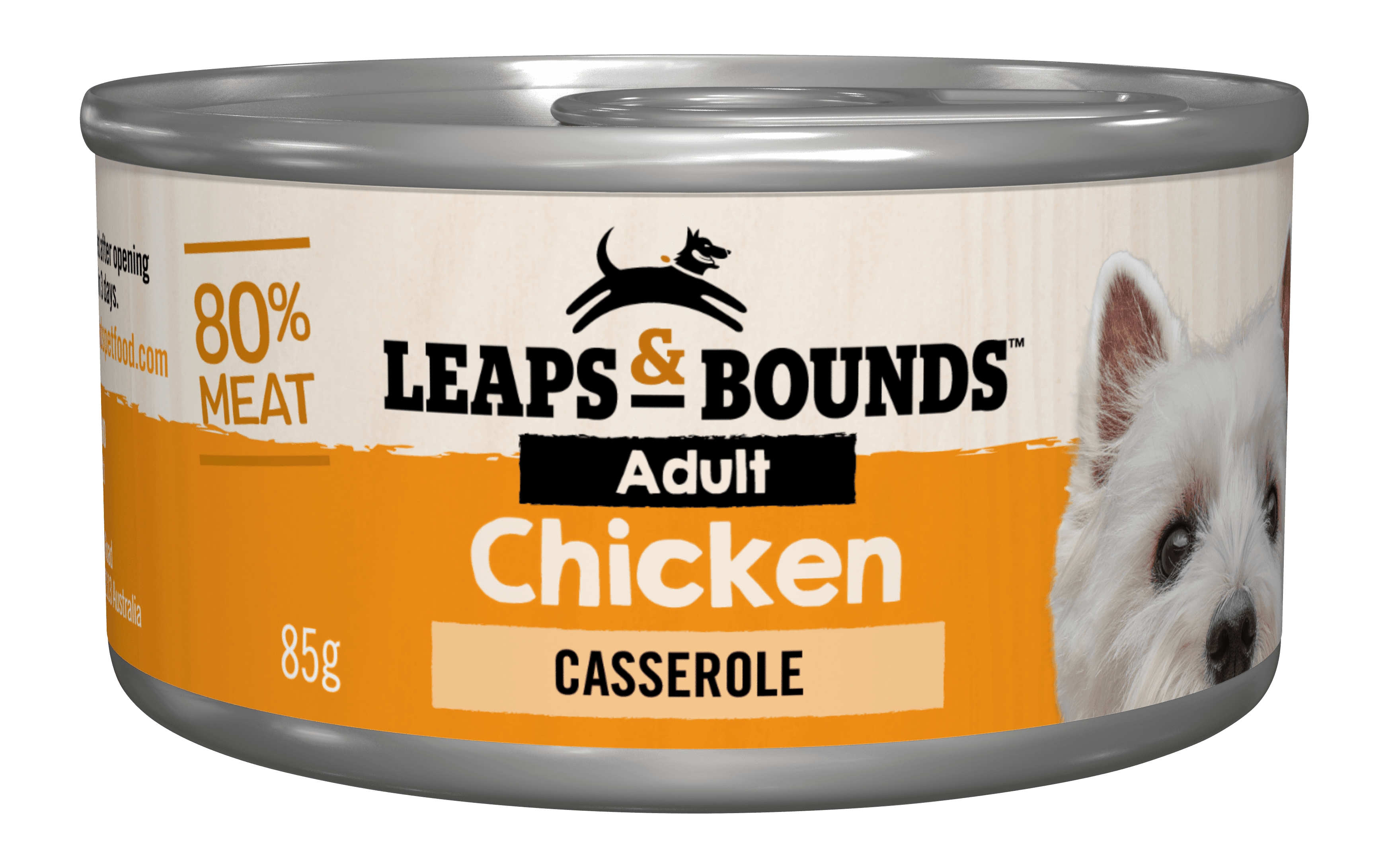 Leaps & Bounds Dog Adult Chicken Casserole 12x85g