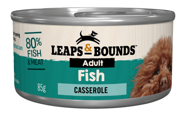 Leaps & Bounds Dog Adult Fish Casserole 12x85g
