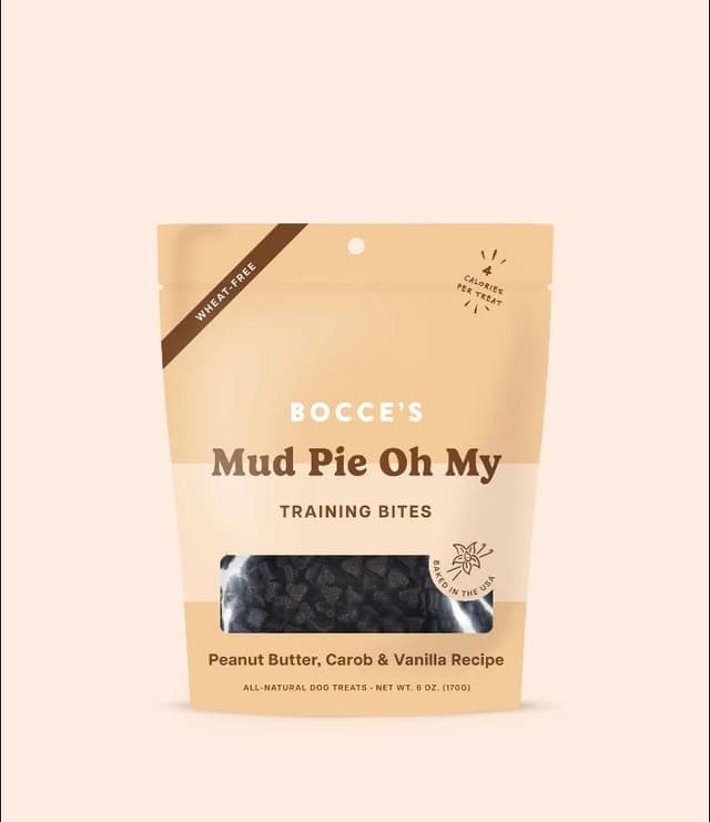 Bocces Dog Treat Mud Pie Oh My Training Bites 170g