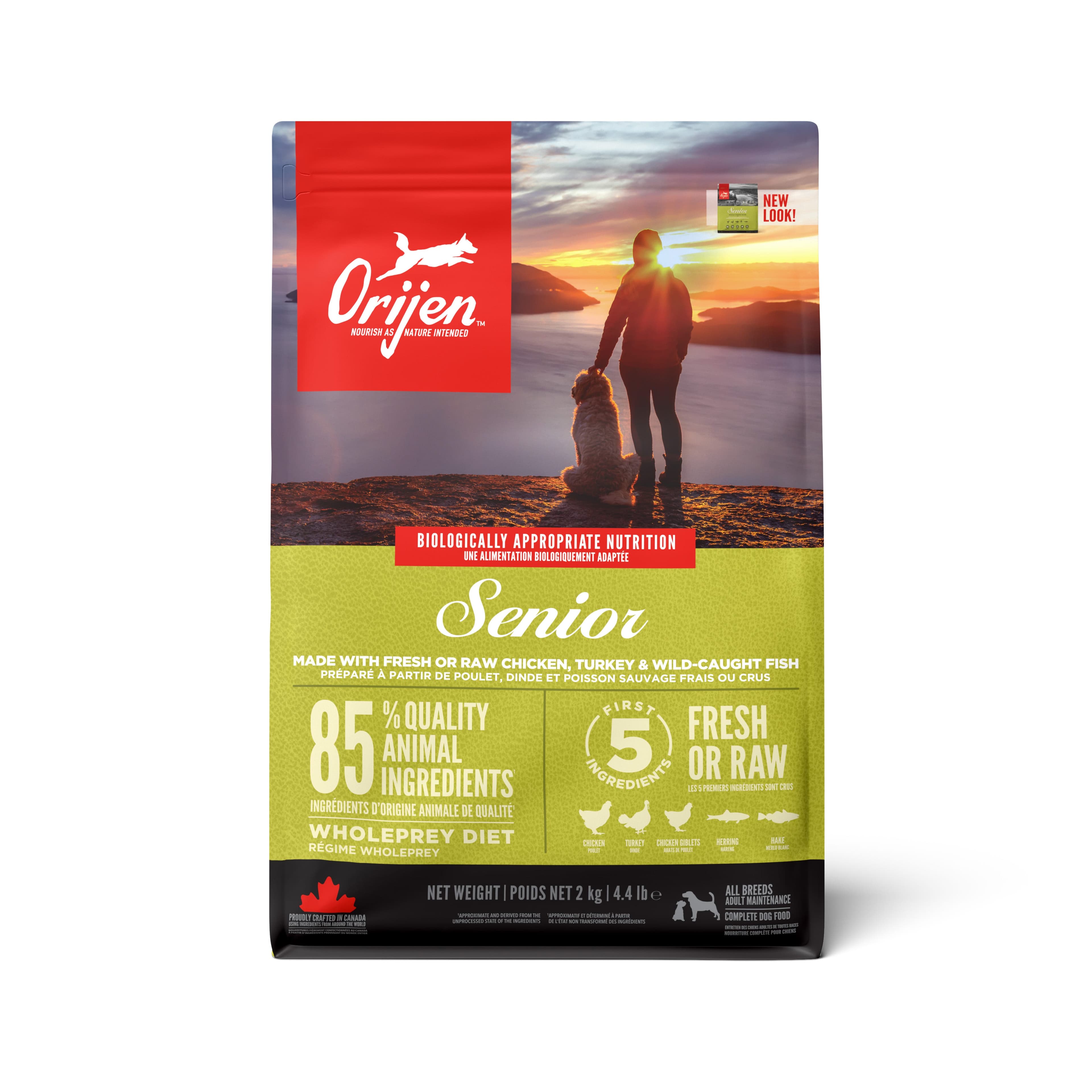 Orijen Grain Free Senior Dog Food 2Kg