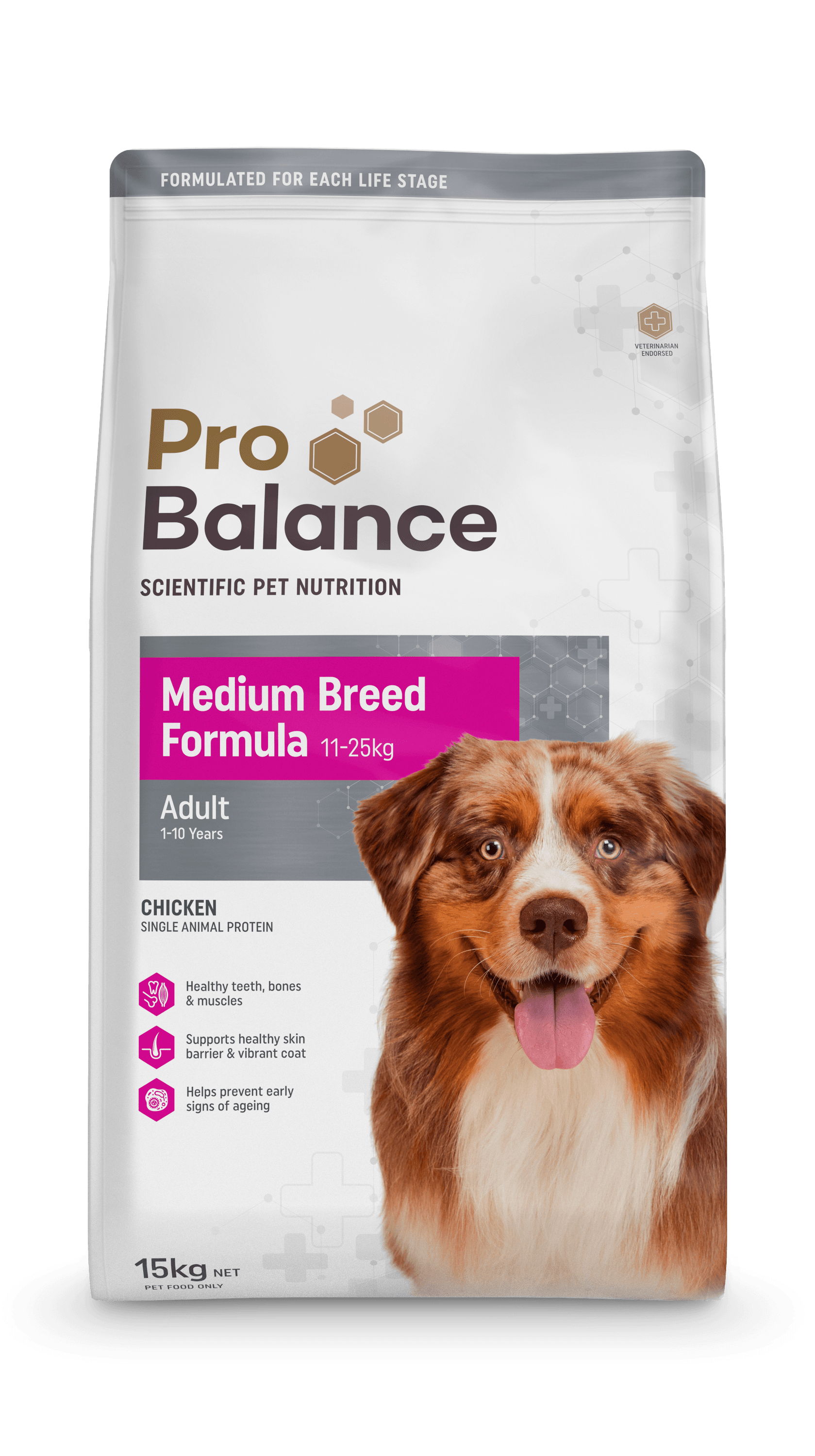 ProBalance Medium Breed Chicken Dog Food 15kg