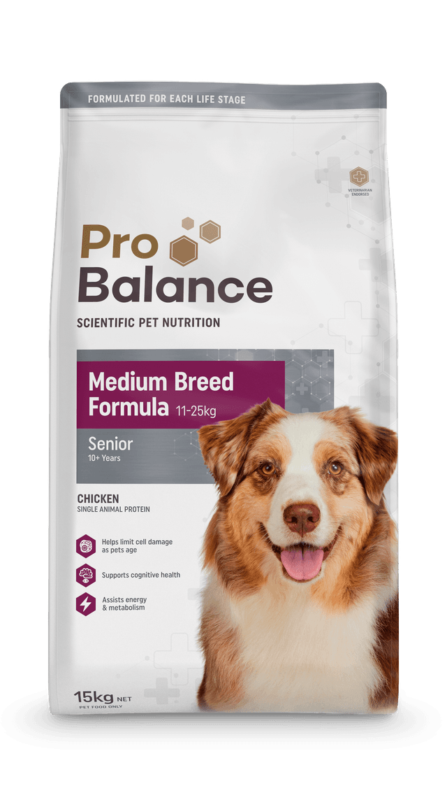 ProBalance Senior Medium Breed Chicken Dog Food 15kg