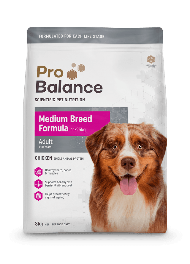 ProBalance Medium Breed Chicken Dog Food 3kg