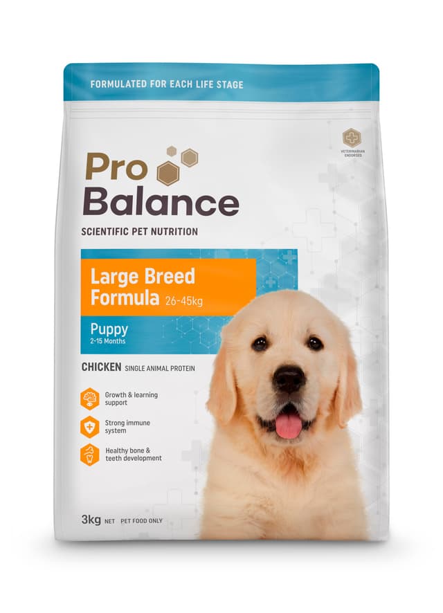 ProBalance Large Breed Chicken Puppy Food 3kg