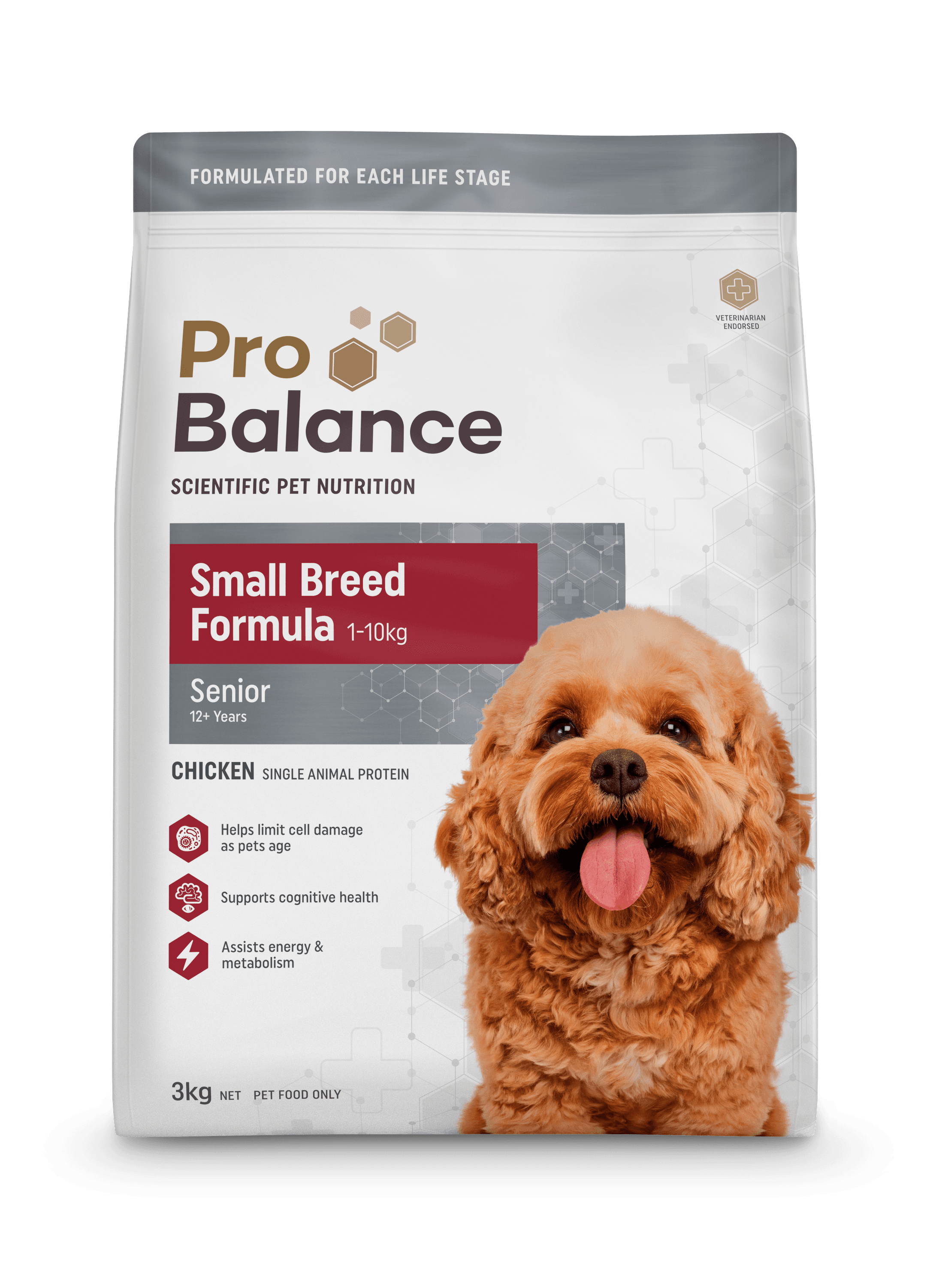 ProBalance Senior Small Breed Chicken Dog Food 3kg