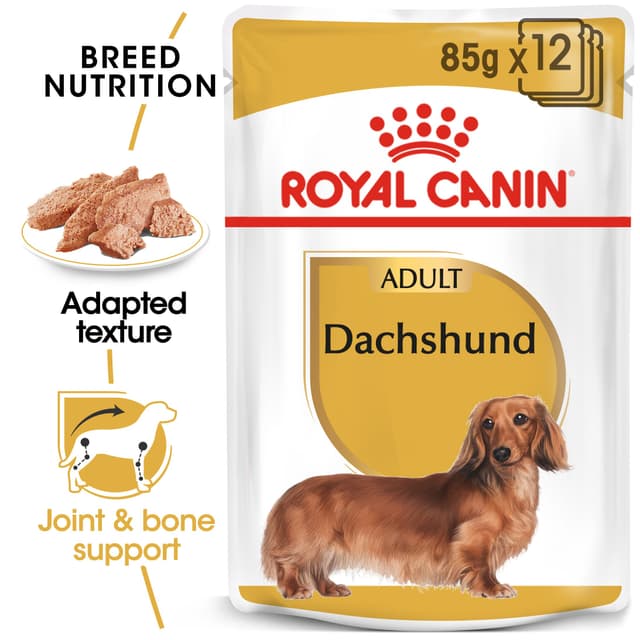 Royal Canin Dachshund Loaf Wet Dog Food 85g