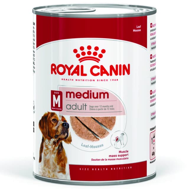 Royal Canin Medium Mousse Wet Dog Food 410g