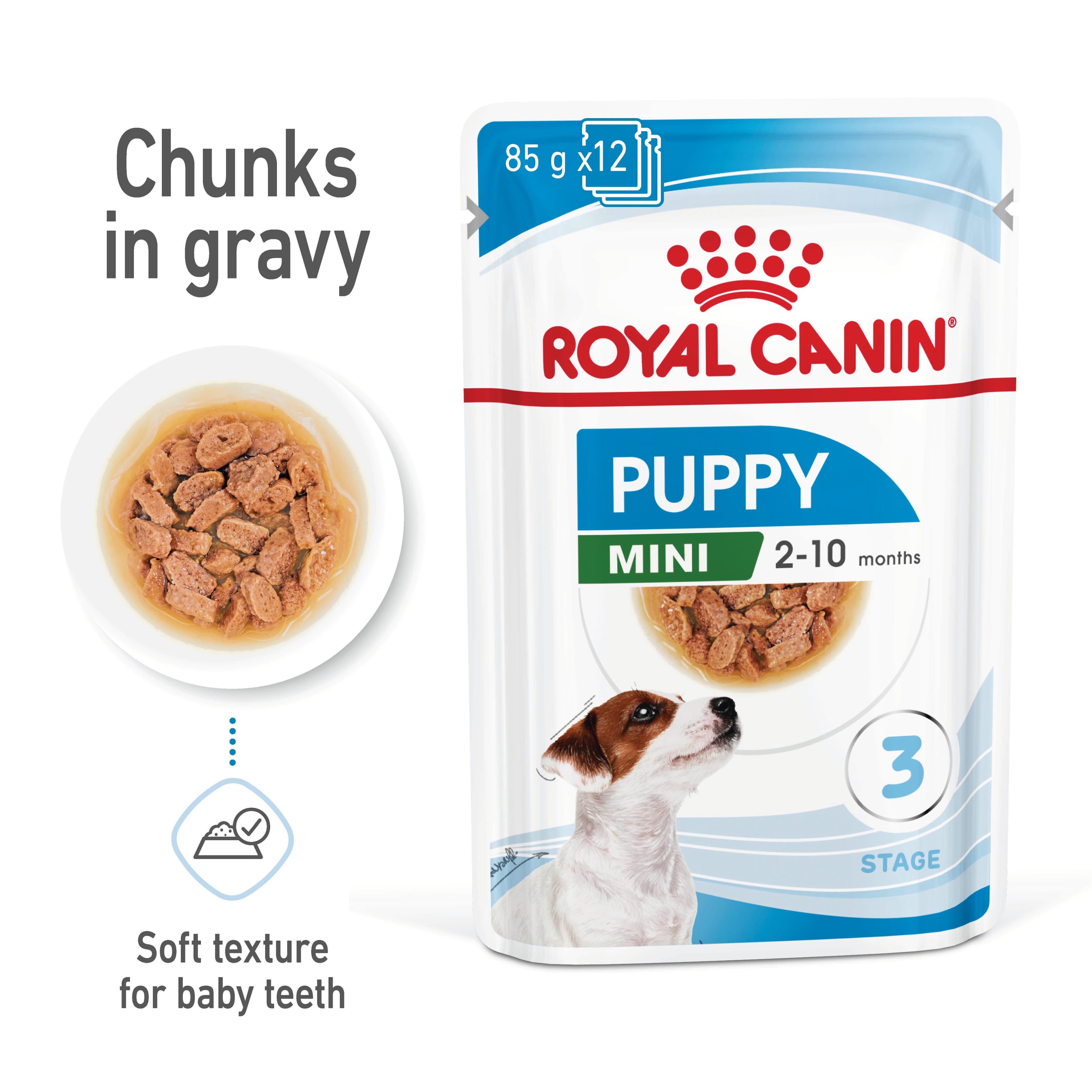 Royal Canin Mini Gravy Wet Puppy Food 85g