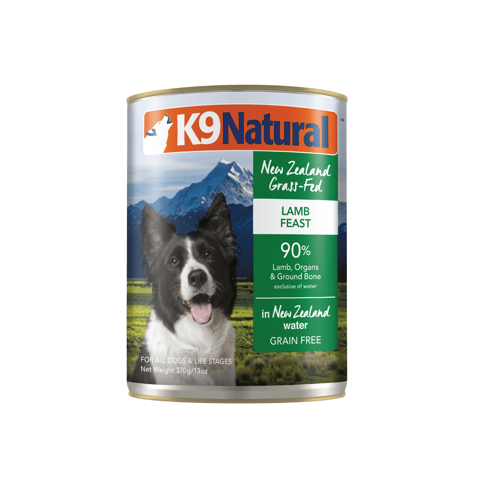 K9 Natural Lamb Canned Dog Food 370g