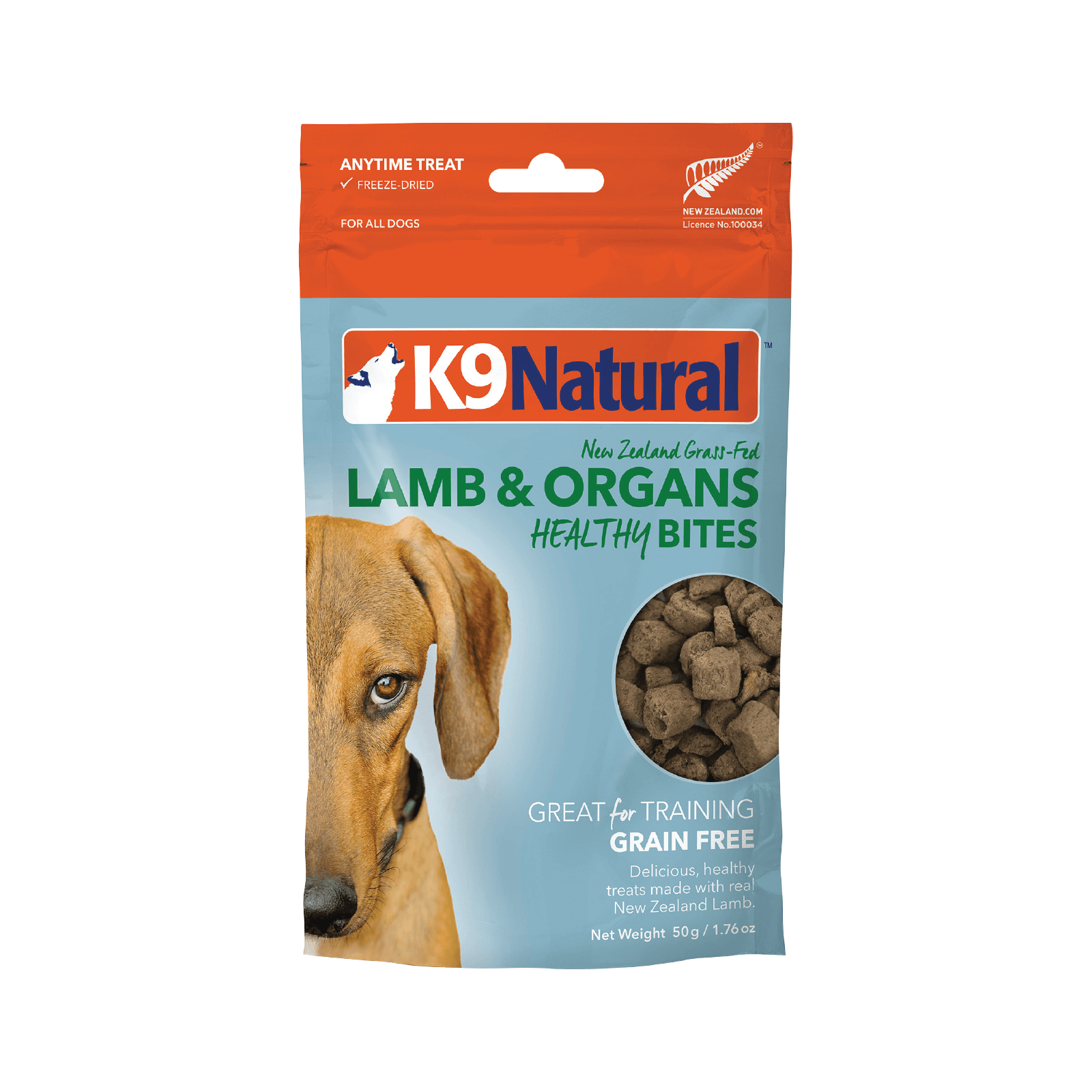 K9 Natural Freeze Dried NZ Lamb Dog Treats 50g