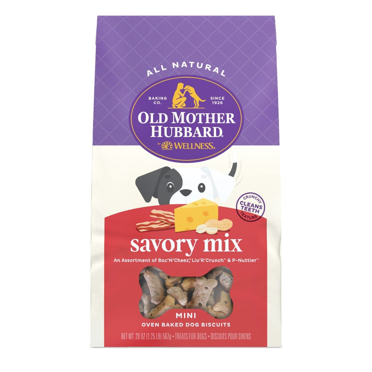 Old Mother Hubbard Dog Treat Extra Tasty Assortment Mini 566g