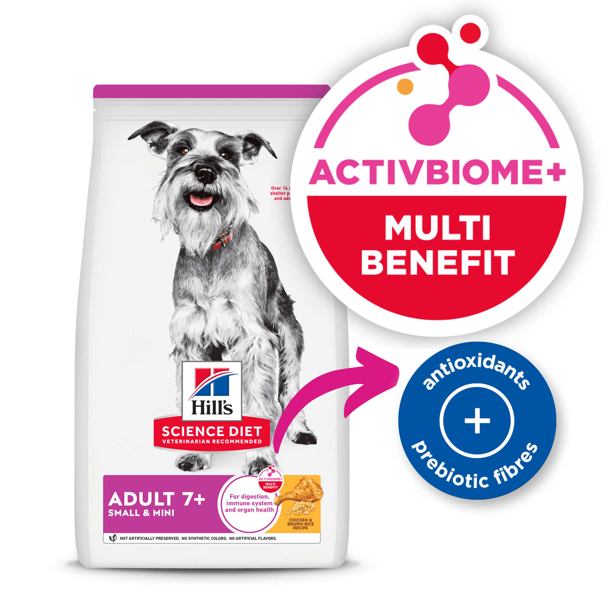 Hill's Science Diet Adult 7+ Senior Small & Mini Dry Dog Food 1.5kg