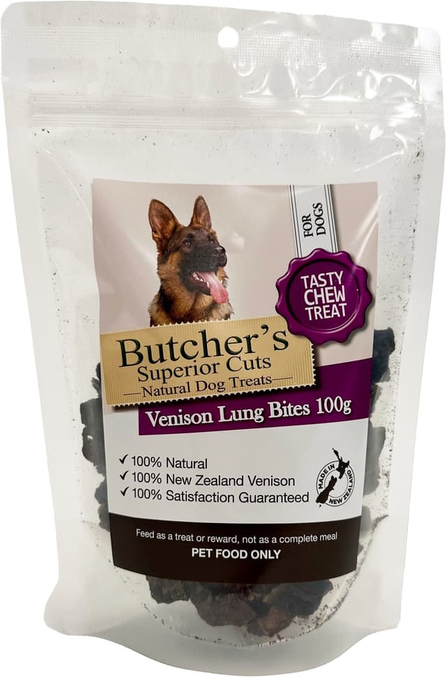 Butcher's Superior Cuts Venison Lung Bites 100g
