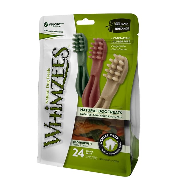Whimzees Dog Treat Toothbrush Sml 24pk 360g