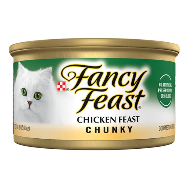 Fancy Feast Chunky Chicken Feast Cat Food 85g